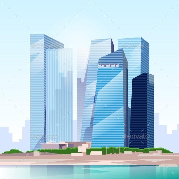 GraphicRiver City Skyscraper View Cityscape Skyline Vector 11350317 GraphicRiver City Skyscraper View Cityscape Skyline Vector 11350317