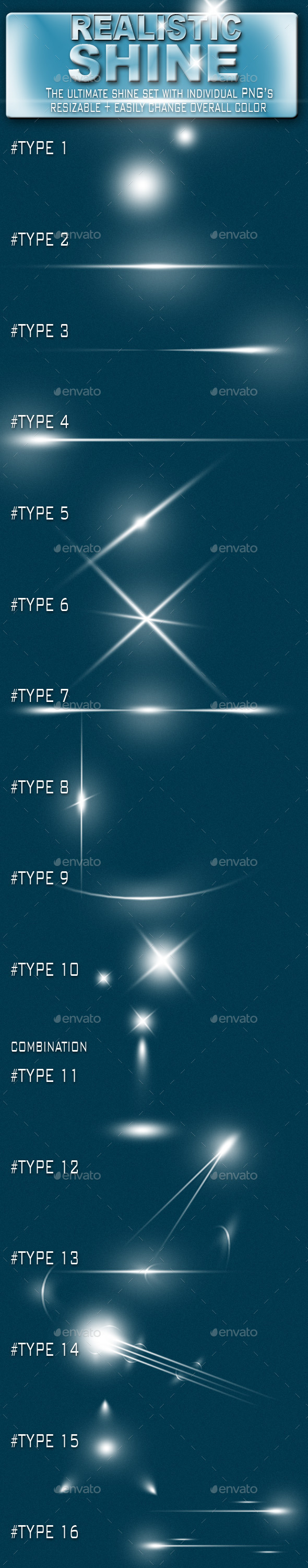 GraphicRiver Realistic Shine for Web 11350633 GraphicRiver Realistic Shine for Web 11350633