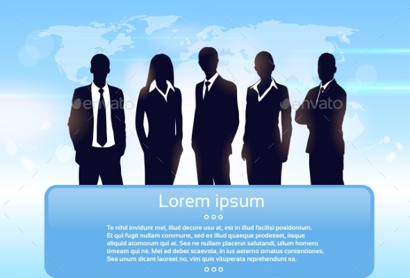 GraphicRiver Business People Group Silhouette Executives Team 11351383 GraphicRiver Business People Group Silhouette Executives Team 11351383