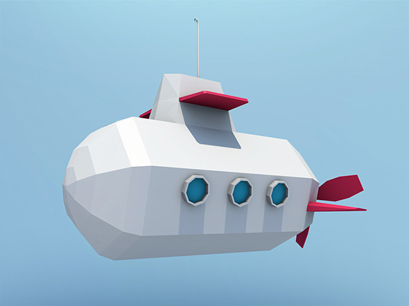 3DOcean Cartoon Submarine 11353181 3DOcean Cartoon Submarine 11353181