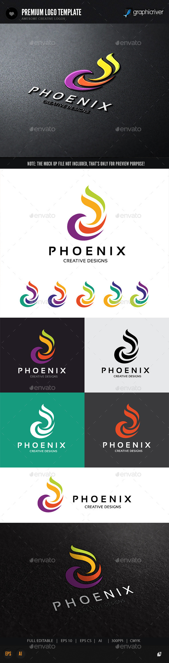 GraphicRiver Phoenix Design 11354746 GraphicRiver Phoenix Design 11354746