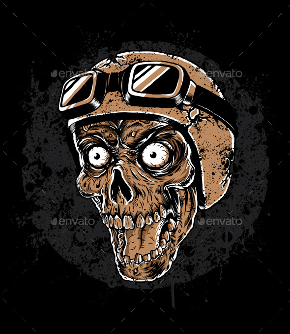 GraphicRiver Zombie Head Rider 11357676 GraphicRiver Zombie Head Rider 11357676