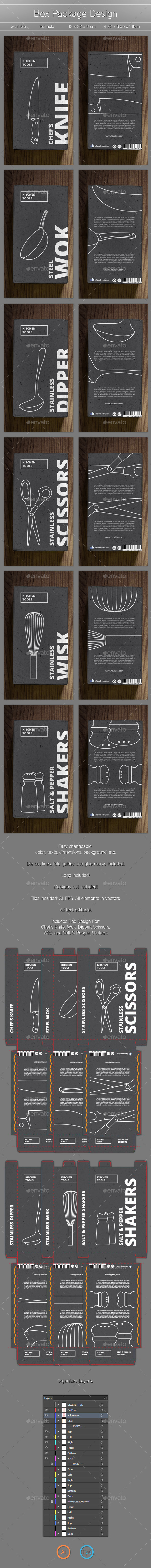 Product Box Design (Packaging)