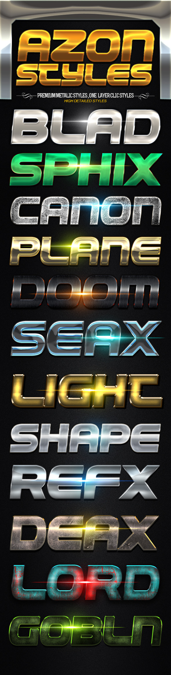 GraphicRiver Azon Styles FX 11358723 GraphicRiver Azon Styles FX 11358723