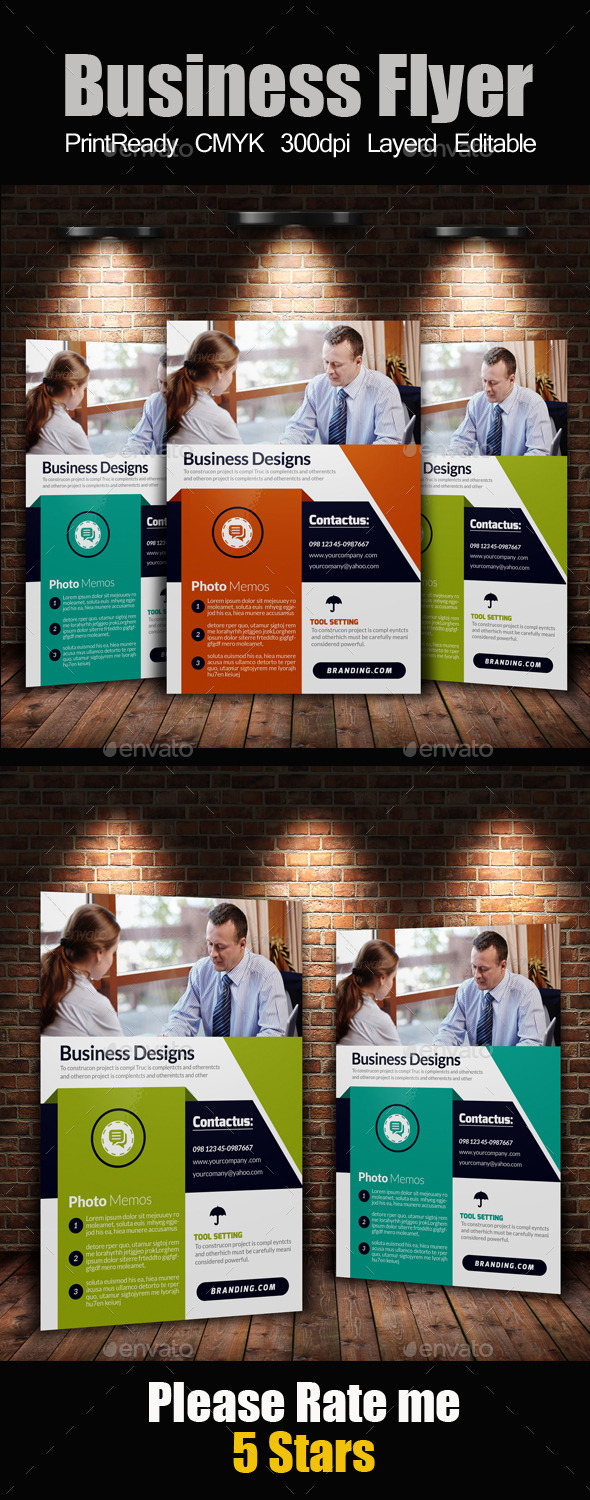 GraphicRiver A4 Business Flyer Template 11362196 GraphicRiver A4 Business Flyer Template 11362196