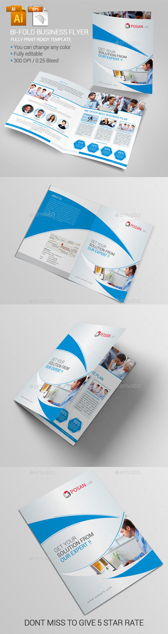 Bifold Business Flyer (Brochures)