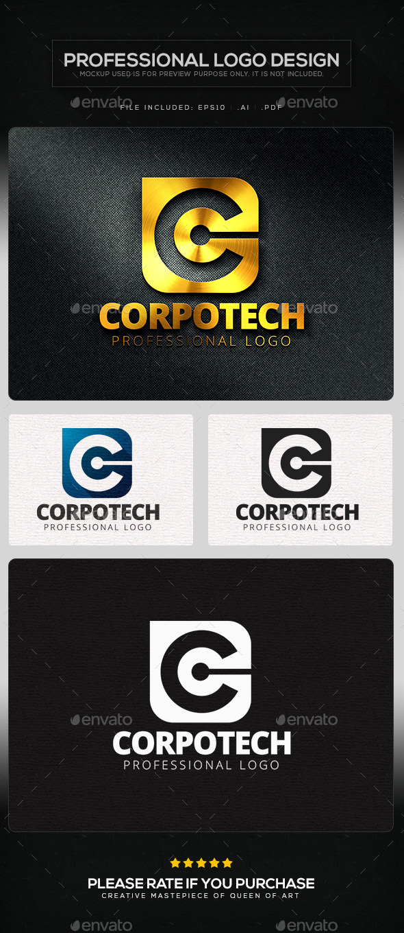 GraphicRiver Corpo Tech Logo Template 11362810 GraphicRiver Corpo Tech Logo Template 11362810