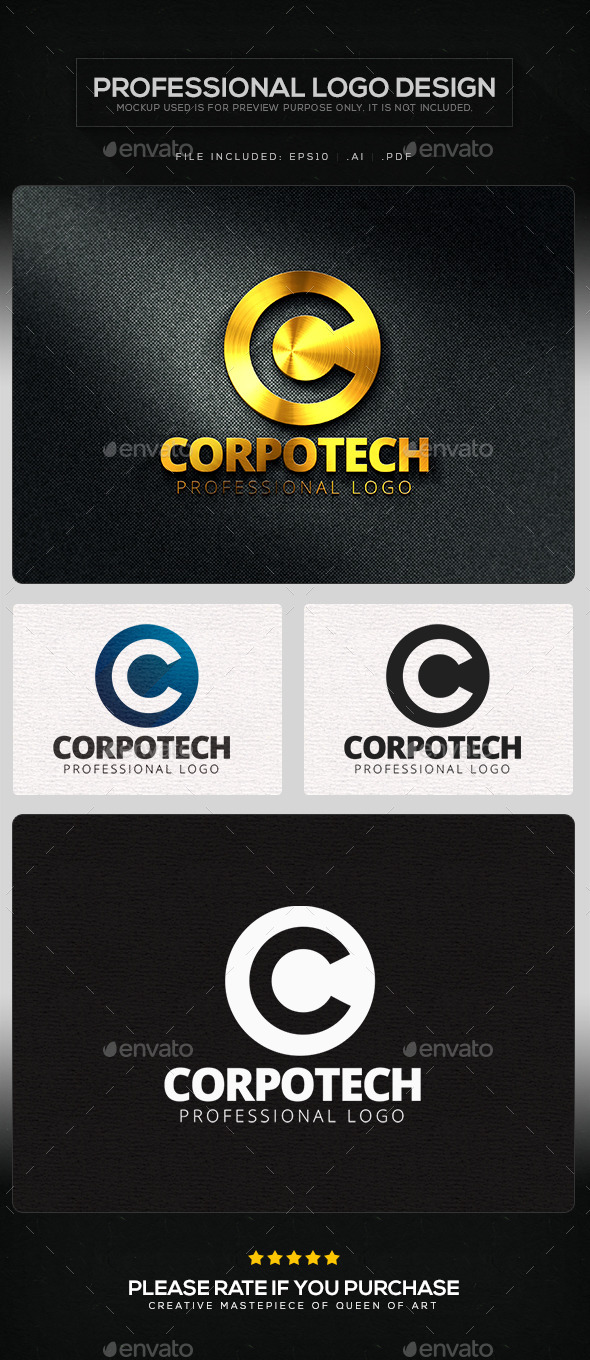 GraphicRiver Corpo Tech Logo Template 11362838 GraphicRiver Corpo Tech Logo Template 11362838