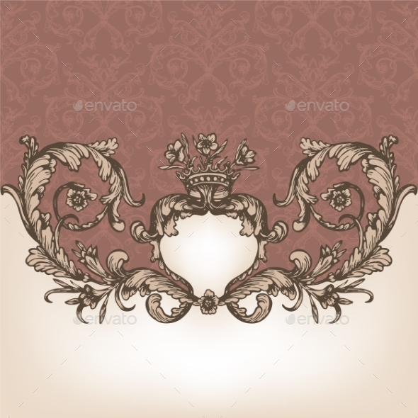 GraphicRiver Vintage Royal Card 11362891 GraphicRiver Vintage Royal Card 11362891