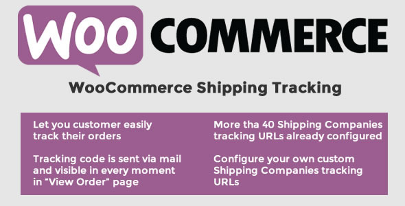 Download WooCommerce Shipping Tracking