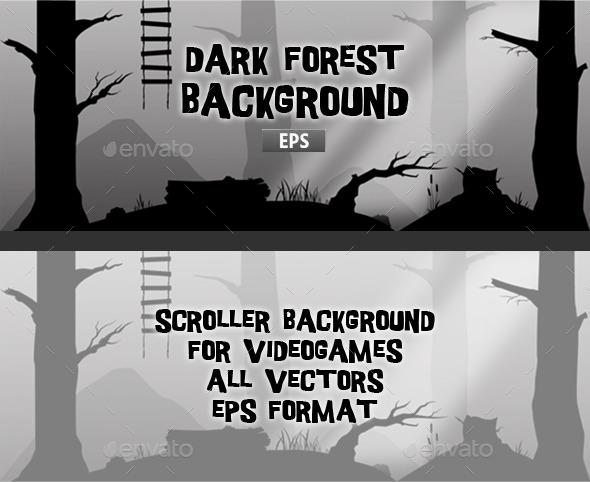 GraphicRiver Dark Forest 11363878 GraphicRiver Dark Forest 11363878