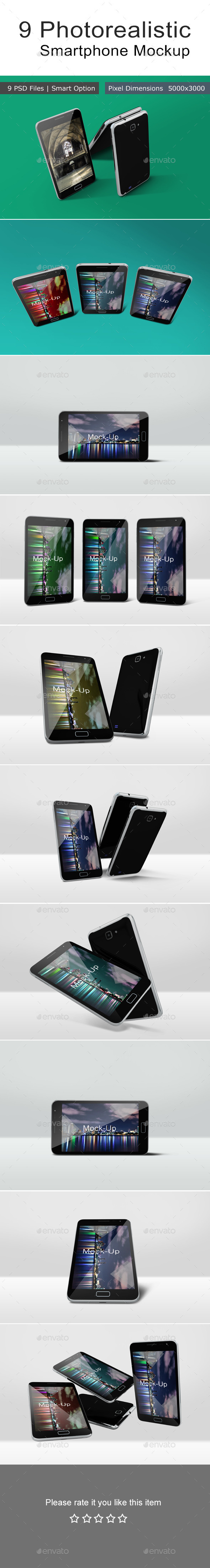 GraphicRiver 9 Photorealistic Smartphone Mockup 11364286 GraphicRiver 9 Photorealistic Smartphone Mockup 11364286