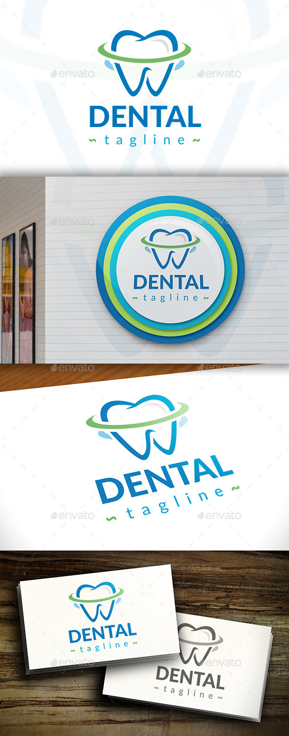 GraphicRiver Fresh Dental Logo 11366289 GraphicRiver Fresh Dental Logo 11366289