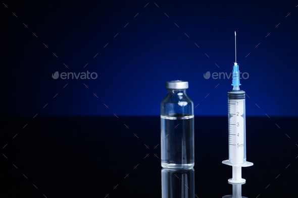 Syringe and vial