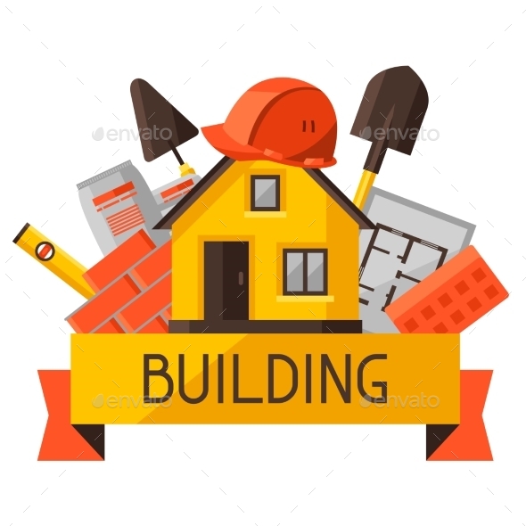 GraphicRiver Industrial Background Design With Housing 11369571 GraphicRiver Industrial Background Design With Housing 11369571