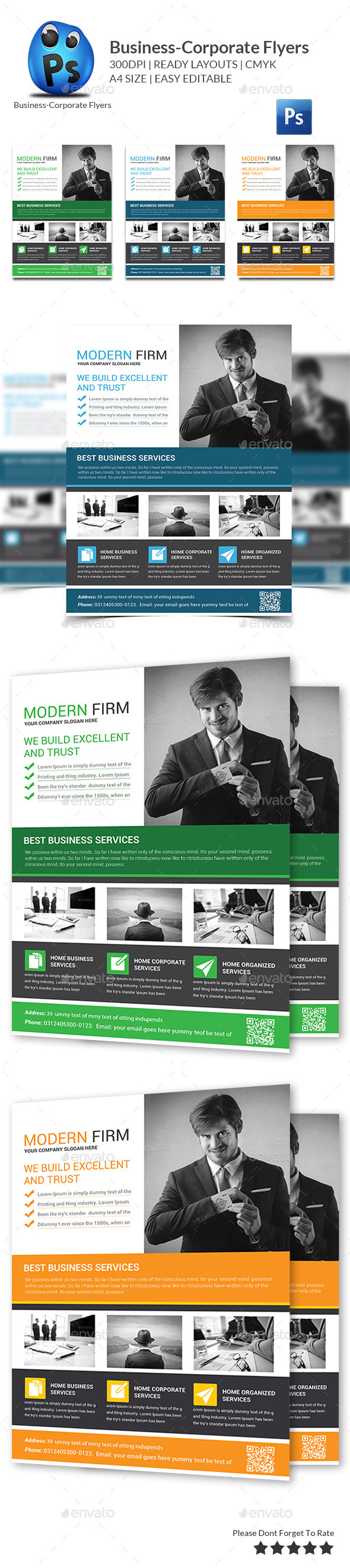 GraphicRiver Corporate Business Flyer Template 11369594 GraphicRiver Corporate Business Flyer Template 11369594