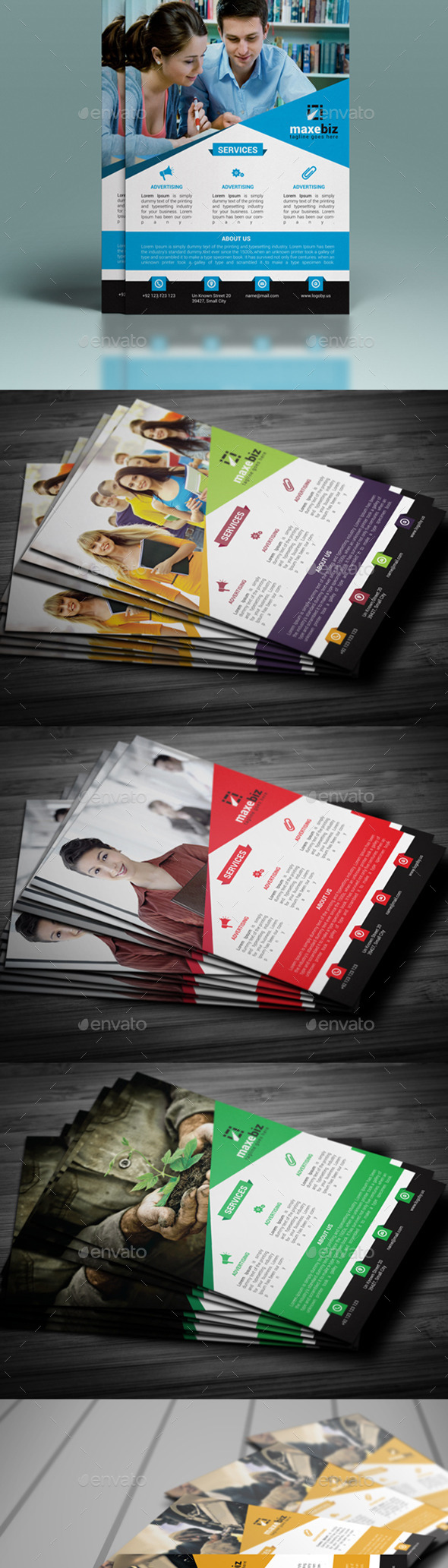GraphicRiver Corporate Flyer Template 11370026 GraphicRiver Corporate Flyer Template 11370026