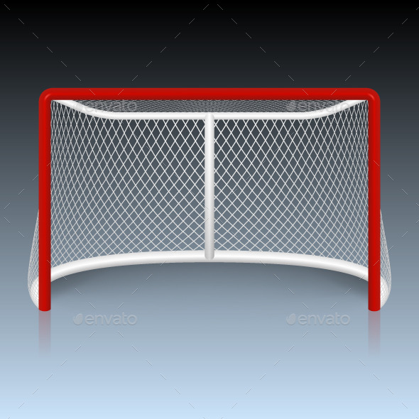 GraphicRiver Red Hockey Goal 11357535 GraphicRiver Red Hockey Goal 11357535