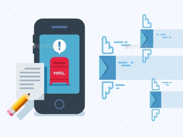 GraphicRiver Newsletter Notification On Smart Phone Screen Flat 11370219 GraphicRiver Newsletter Notification On Smart Phone Screen Flat 11370219