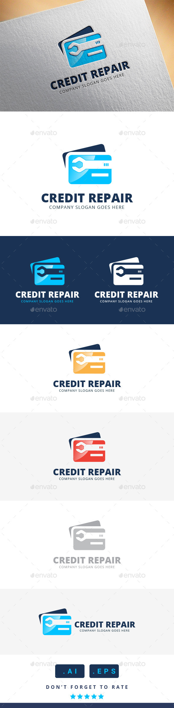 GraphicRiver Credit Repair Logo 11370392 GraphicRiver Credit Repair Logo 11370392
