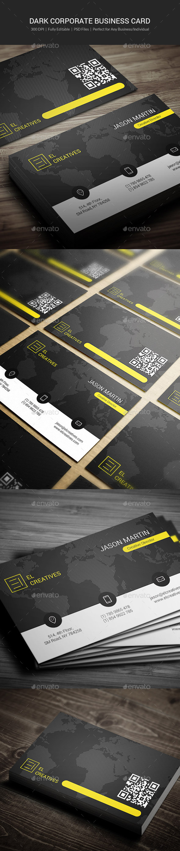 GraphicRiver Dark Corporate Business Card 05 11371477 GraphicRiver Dark Corporate Business Card 05 11371477