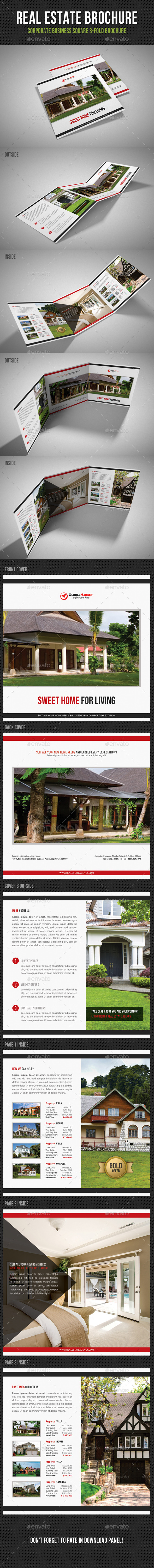 GraphicRiver Real Estate Square 3-Fold Brochure 01 11372020 GraphicRiver Real Estate Square 3-Fold Brochure 01 11372020