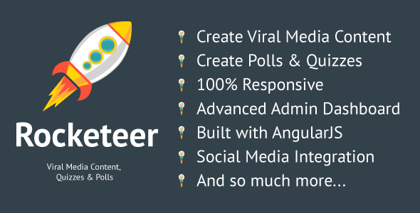 CodeCanyon Rocketeer Viral Media Content Quizzes and Polls 11372205 CodeCanyon Rocketeer Viral Media Content Quizzes and Polls 11372205