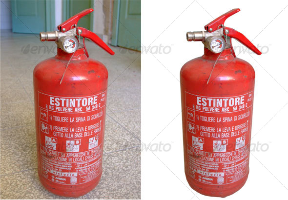 Fire Extinguisher - Industrial & Science Isolated Objects
