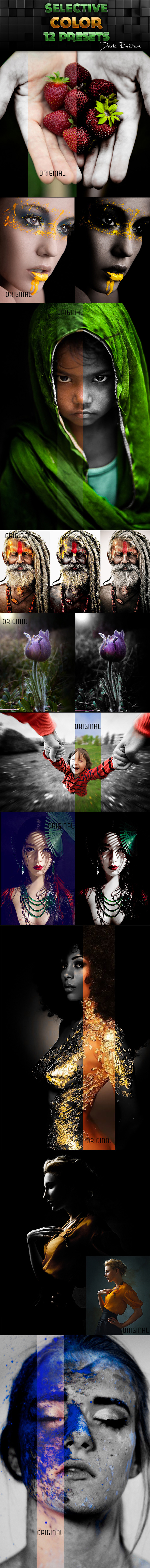 GraphicRiver Selective Color Presets Dark Edition 11372634 GraphicRiver Selective Color Presets Dark Edition 11372634