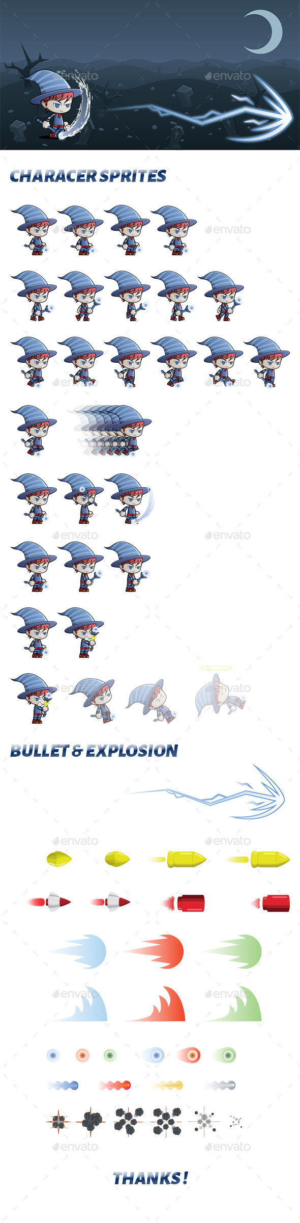 GraphicRiver Battle Magical Sprite 11373005 GraphicRiver Battle Magical Sprite 11373005