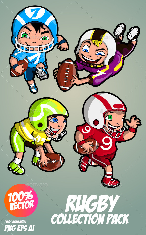 GraphicRiver American Football Collection 11362881 GraphicRiver American Football Collection 11362881