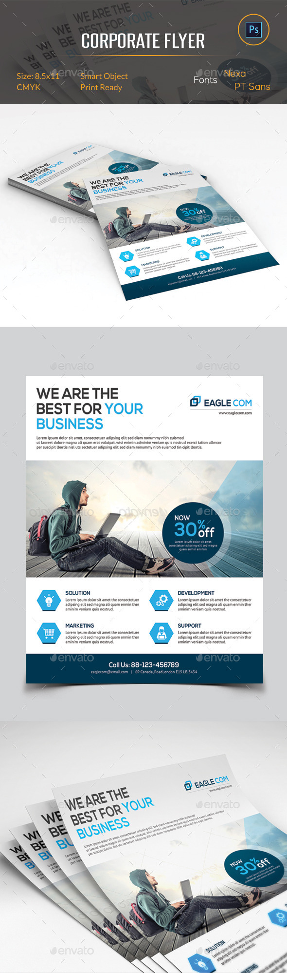 GraphicRiver Corporate Business Flyer 11377308 GraphicRiver Corporate Business Flyer 11377308