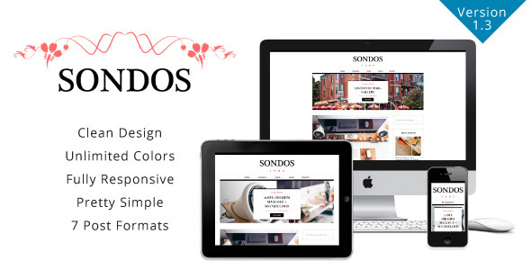 Sondos - Clean WordPress Blogging Theme