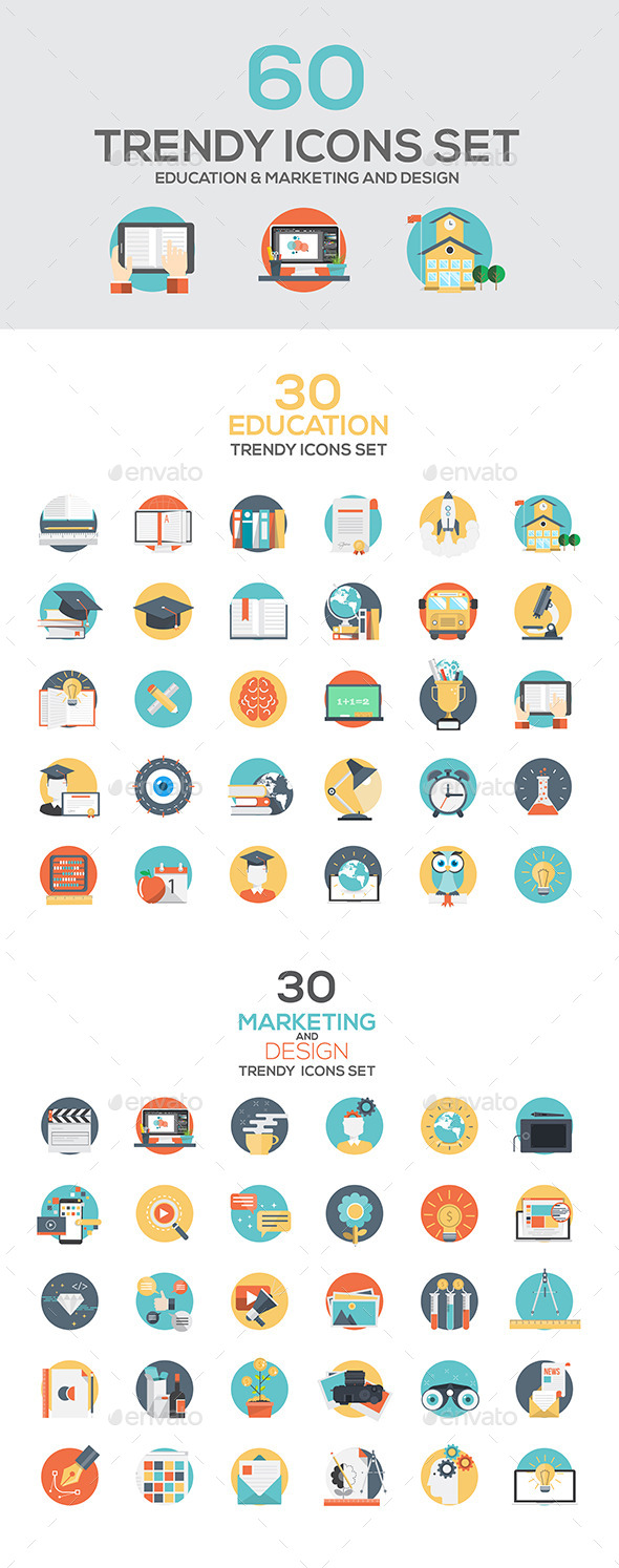 GraphicRiver Set of Modern Flat Design Icons 11378836 GraphicRiver Set of Modern Flat Design Icons 11378836