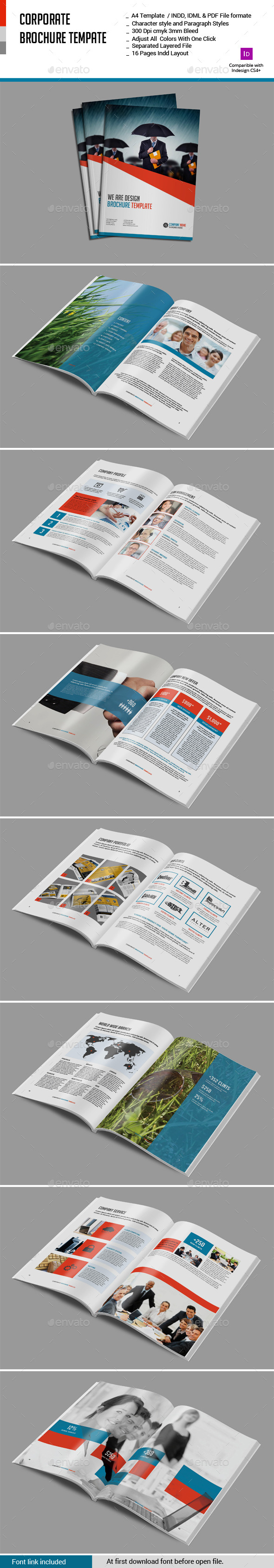GraphicRiver Corporate Brcohure Template 11379349 GraphicRiver Corporate Brcohure Template 11379349