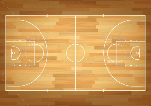 GraphicRiver Basketball Court On Top 11380853 GraphicRiver Basketball Court On Top 11380853
