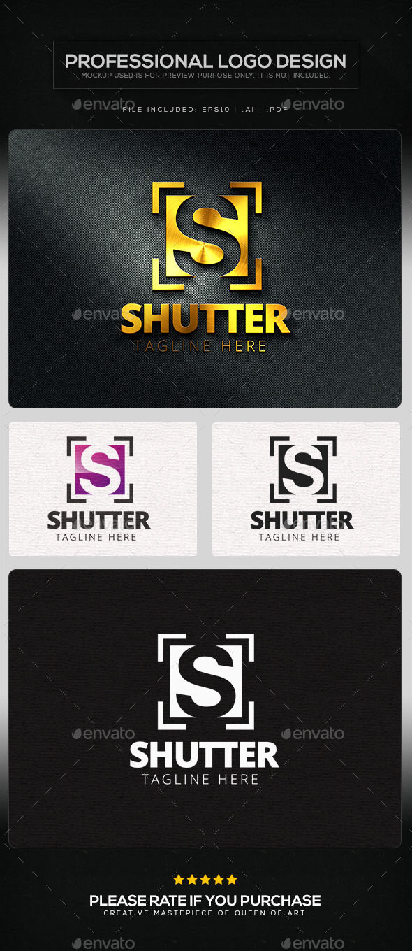 GraphicRiver Shutter Logo Template 11383762 GraphicRiver Shutter Logo Template 11383762