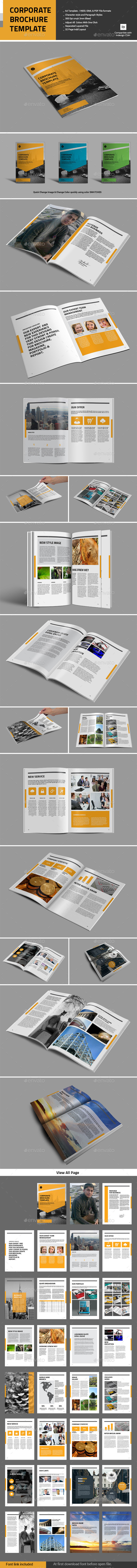 GraphicRiver Corporate Brochure Templage 11383982 GraphicRiver Corporate Brochure Templage 11383982
