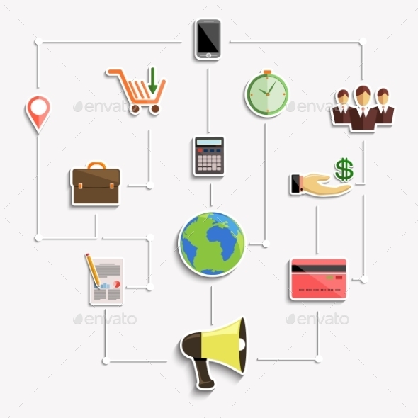 GraphicRiver Concept For Digital Marketing 11384738 GraphicRiver Concept For Digital Marketing 11384738