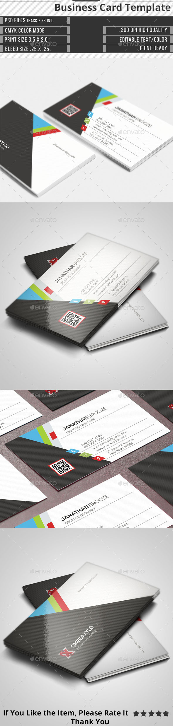 GraphicRiver Corporate Business Card 11386063 GraphicRiver Corporate Business Card 11386063