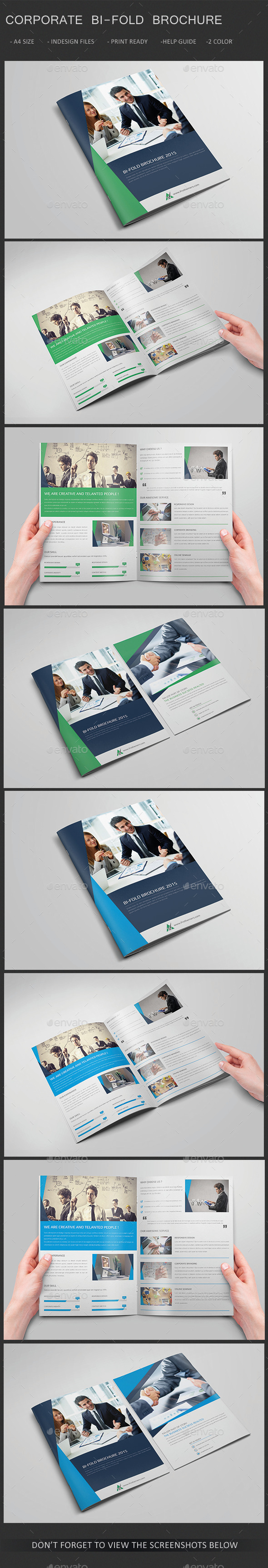 Corporate Bi-fold Brochure (Corporate)