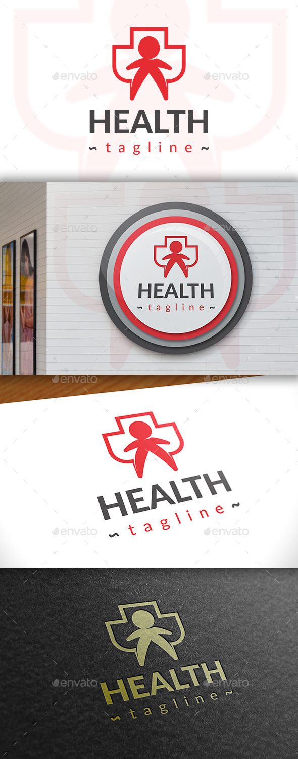 GraphicRiver Health Logo 11386796 GraphicRiver Health Logo 11386796