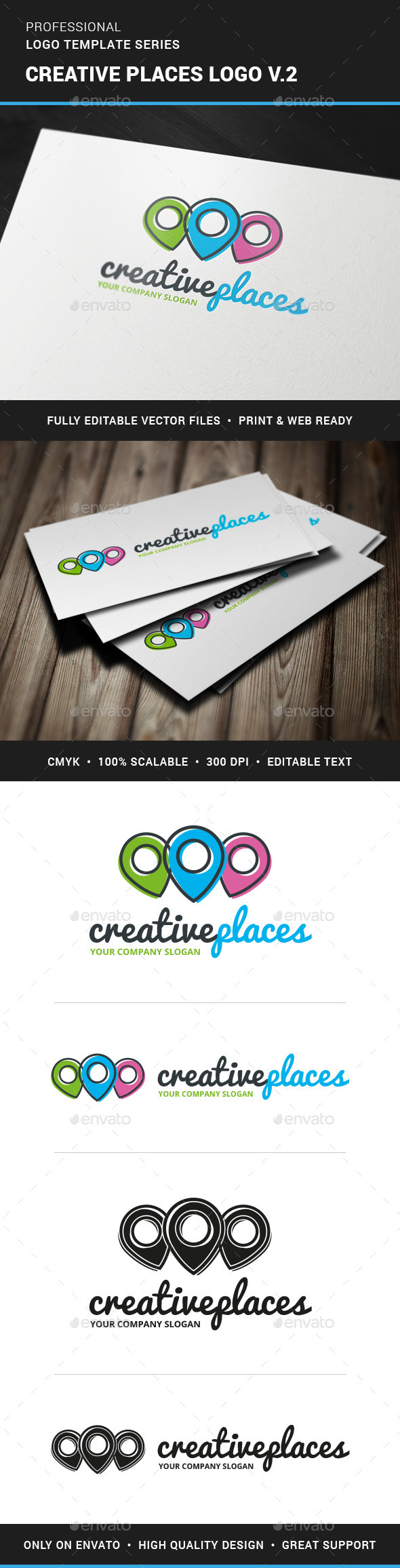 GraphicRiver Creative Places Logo v2 11388278 GraphicRiver Creative Places Logo v2 11388278