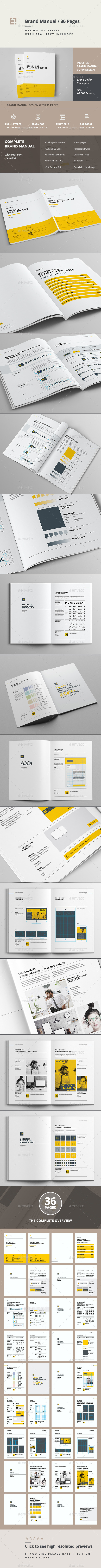 GraphicRiver Brand Manual Template 11323698 GraphicRiver Brand Manual Template 11323698
