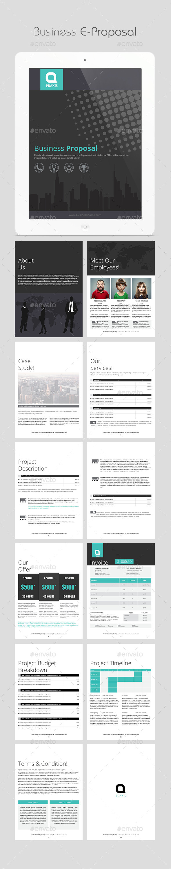 GraphicRiver Business E-Proposal 11392311 GraphicRiver Business E-Proposal 11392311
