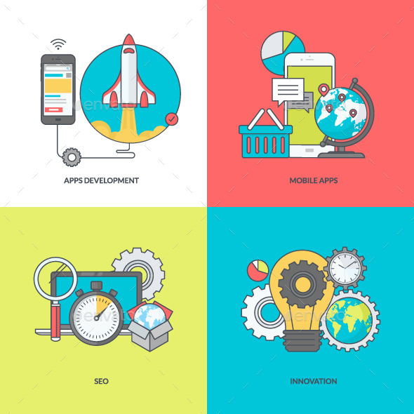 GraphicRiver Line Icons for Mobile Site and App Development 11393327 GraphicRiver Line Icons for Mobile Site and App Development 11393327