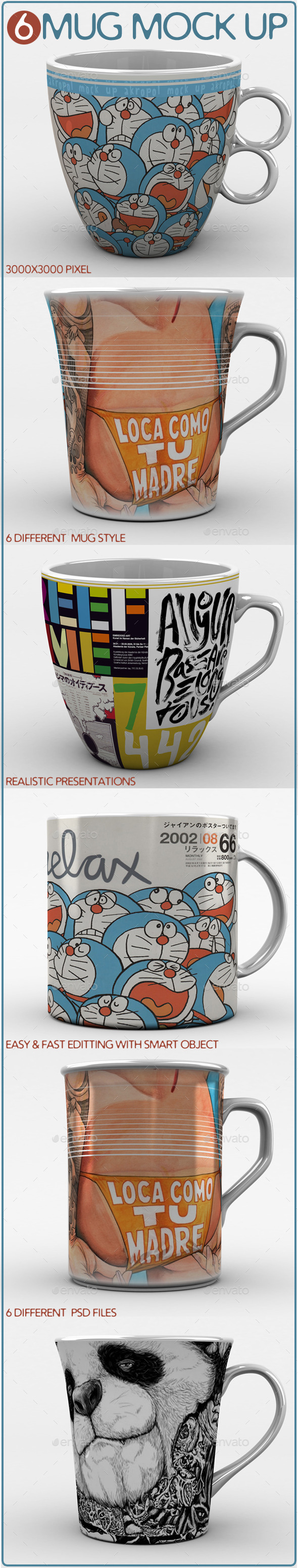 GraphicRiver Mug Mock Ups 11393439 GraphicRiver Mug Mock Ups 11393439