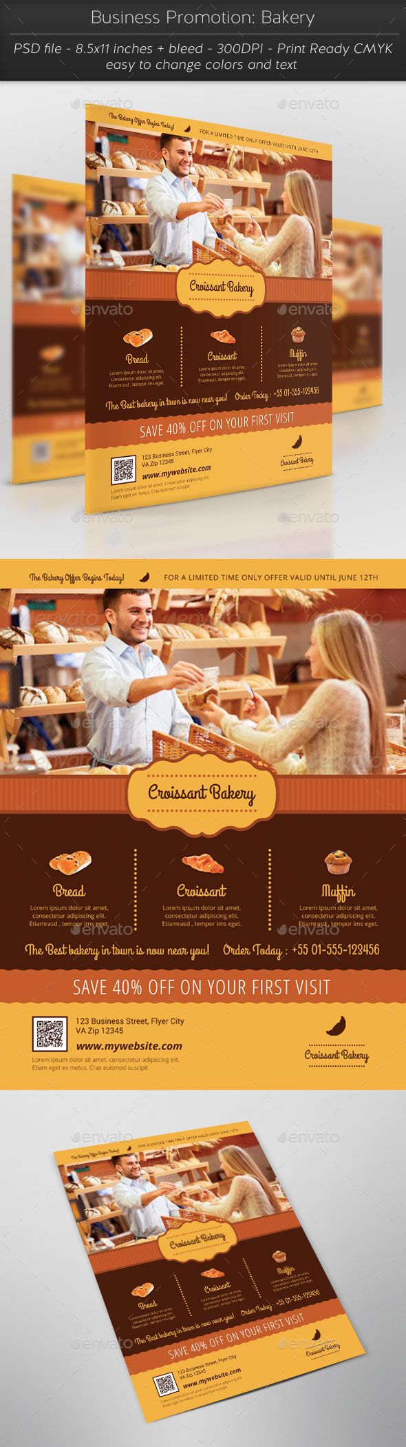 GraphicRiver Business Promotion Bakery 11393564 GraphicRiver Business Promotion Bakery 11393564
