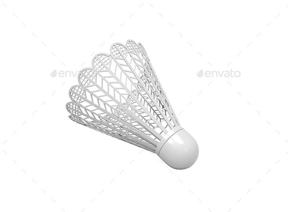 GraphicRiver Isolated Plastic Shuttlecock 11394113 GraphicRiver Isolated Plastic Shuttlecock 11394113