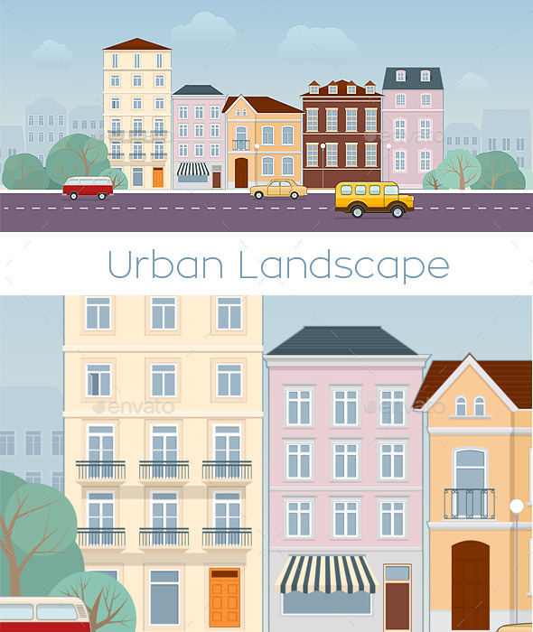 GraphicRiver Urban Landscape 11395519 GraphicRiver Urban Landscape 11395519